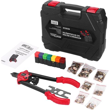 Nietmuttern-Nietzangen-Set KD3514