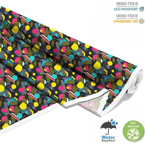 Outdoor-Dekostoffe Oxford - Motiv Geometrisch I DX3411 (1/5)