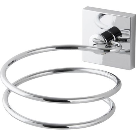 Fackelmann MARE Fönhalter Haartrocknerhalter Badzubehör Badaccessoires Verchromt"-"86749 (1/2)