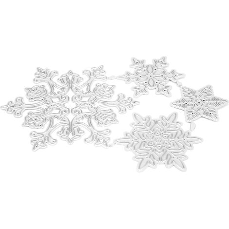 Matrices de découpe en métal pour scrapbooking, durables et légères, pour la création de cartes et la décoration d'albums. (1/5)