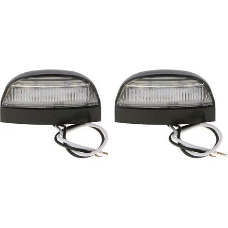 Supply of high-quality truck and car license plate lights, 10-30V 4LED, direct sale. (1/5)
