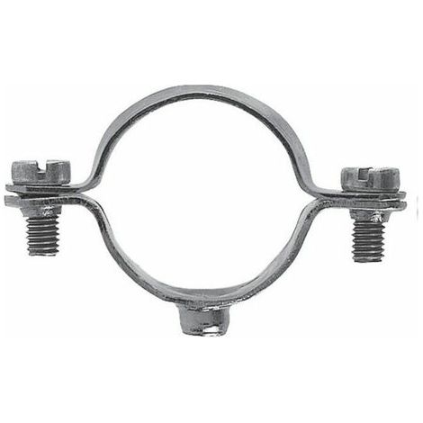 5 pz Fischer collare collarino per tubo tubi acciaio zincato   60 mm M6 (1/4)