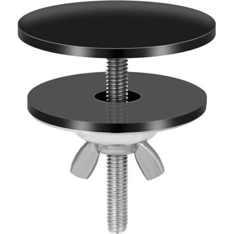 QORVA
-Couvercle Trou Robinet Noir, 5 cm Acier Inoxydable Couvercle Trou Robinet Évier Cache Trou pour Évier Étanche Couvercle Évier Cuisine Noir pour Bouchon de Trou de Robinet d'Évier..