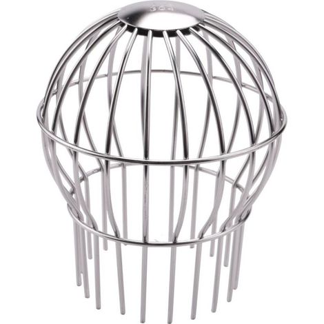 Drain Extérieur Toit Anti-Blocage Capuchon Rond Filtre Grille de Protection Gouttière Évacuation Eau Plancher (1/4)