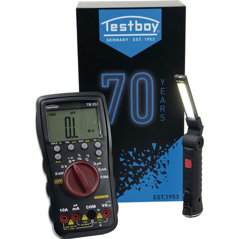 Multimetro TB 316 EDIZIONE NERA 600 mV-600 V CA, 600 mV-600 V CC TRUE RMS