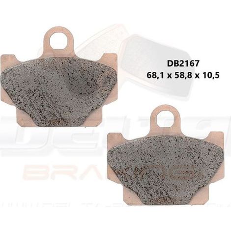 Plaquettes de frein avant Delta 650 XJ Turbo 82 N A 350 RD YPVS 83 84
