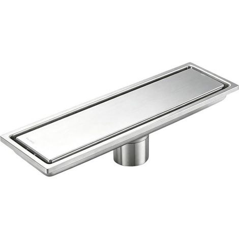 Caniveau de douche, 10x40cm, pour carrelage, sol et drainage (1/5)