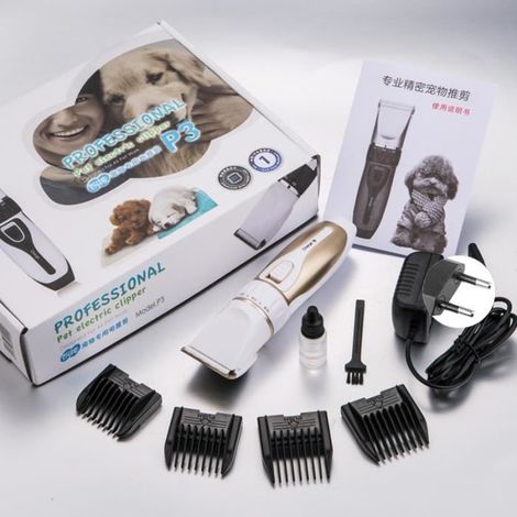 Sopear® tondeuse pour chiens rechargeable sans fil électrique Clipper Pet Trimmer toilettage (1/3)