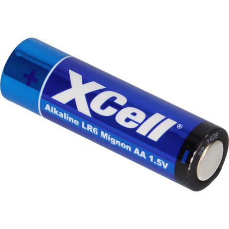40x XCell 10x 4er Folie AA LR6 Mignon Super Alkaline Batterie (1/5)