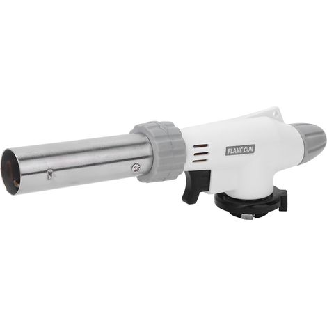Torche de soudage portable et réglable avec allumage électronique pour grillades en extérieur (1300 °C) (1/5)