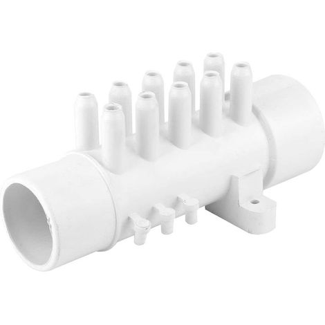 1 Collecteur De Plomberie 10 Ports PVC 1.5in Pour Piscine Spa Baignoire (1/5)