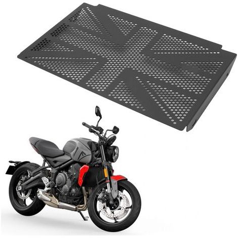 Protezione radiatore in acciaio inox per Trident 660, protezione motore per motocicletta (1/5)