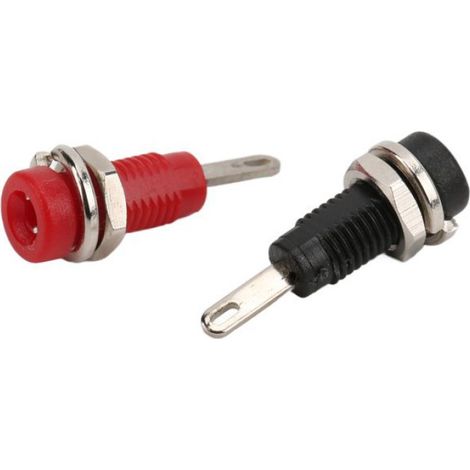 Connecteur de fiche banane Prise de panneau banane 2 mm Poteau de liaison à montage sur auto automobile (1/5)