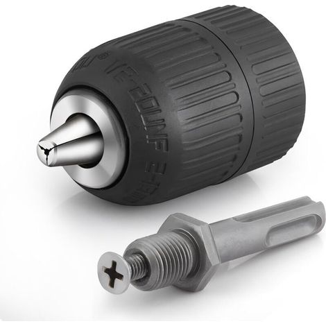 Aiperq 13mm Mandrin Auto-serrant Rapide Adaptateur SDS perforateur perceuse foret