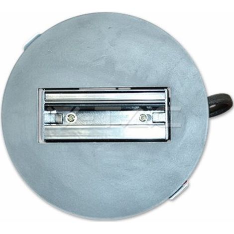Rail de plafond triphasé V-TAC, noir, longueur 1 300 mm