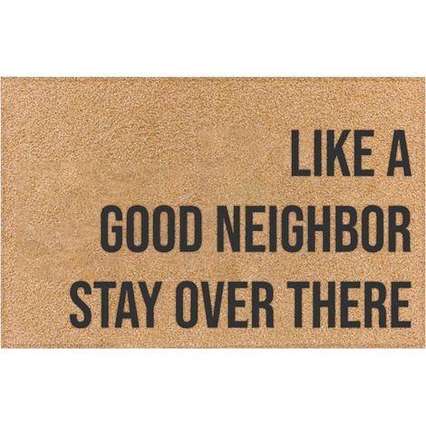 Welcome Mat - Polyester Doormat - Non Slip Rubber Backing - Indoor Outdoor Use - 40x60 cm - 1 Piece (1/5)