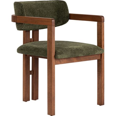 Chaise en bois "Toscana" - 54 x 54 x 76 cm - Vert
