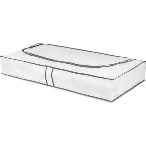 Compactor RAN634 Borsa Extra-piatta XL per La Conservazione Sottoletto, Bianco, 108x45x15 cm (1/5)