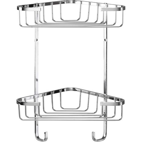 Croydex Round Bathroom Mirror Hang 'n' Lock, Glass, Dimensions 60x60cm - Simpson (1/4)
