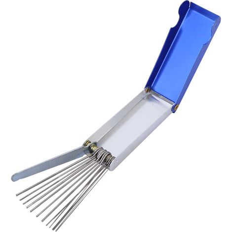 Kit de Réparation Guitare, Limes pour Sillet de Guitare, Accessoires Instrument de Musique, Lot de 5 Limes, Coffret Boîte, Haute Précision, Affûtage des Sillets (1/5)