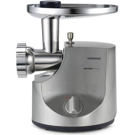 Kenwood MG700 Pro 2000 Excel Fleischwolf Aluminium Leistungsstark