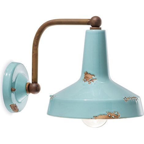 VINTAGE C1420, Applique, Ferroluce - Colore: Azzurro (1/3)
