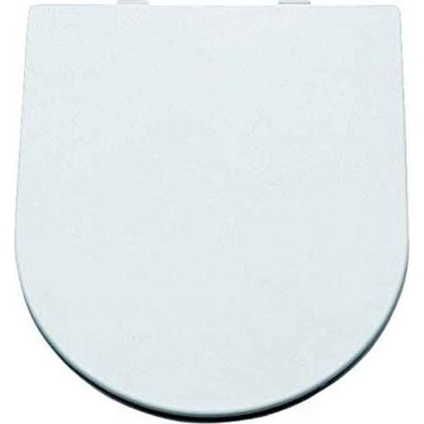 Abattant WC horizontal en plastique thermodur – Fixation à l'horizontale – Compatible modèle Marina – Largeur 36 cm, longueur 41 cm – Gala