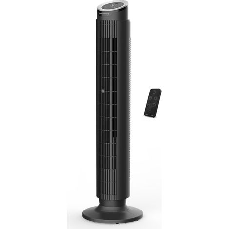 Rowenta Eole Silence Force , Ventilatore a Torre, Raffrescamento Intenso, Silenzioso, VU7020