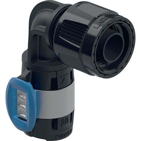 Codo FlowFit 90° con MasterFix Ø 16 mm - GEBERIT - 620.490.00.1