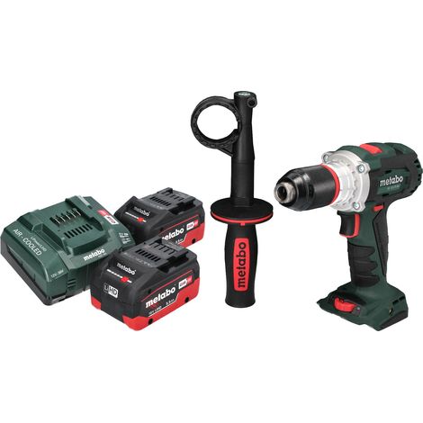 Metabo BS 18 LTX BL I Perceuse-visseuse sans fil 18 V 130 Nm Brushless + 2x batterie LiHD 5,5 Ah + chargeur