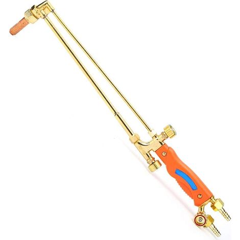 Chaiumeau de Coupe, Torche de Soudage, Outil de Coupe à Gaz en Acier Inoxydable, Tuyau D'injection, Pour Oxygène/Acétylène, Convient Aux Chantiers de Construction, Aux Machines Et Aux Aciéri (1/5)