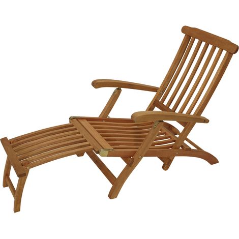 Deckchair MAINE klappbar, Eukalyptus geölt,