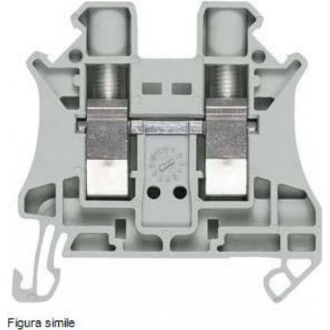 Siemens borne traversante 4mmq couleur gris 8wa10111dg11 8wh10000ag00