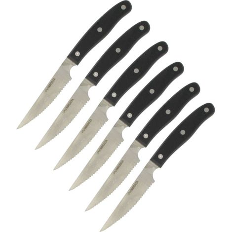 Lot de 6 couteaux à steak 22 cm Nirosta Fit