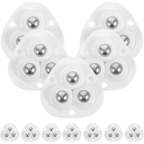 de 12 petites roulettes pivotantes adhésives pour meubles (1/5)