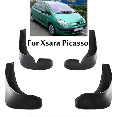 Bavettes de protection pour Citroën Xsara Picasso 2000-2012, garde-boue, protections anti-éclaboussures, élargisseurs d'ailes, bavettes avant et arrière (1/4)