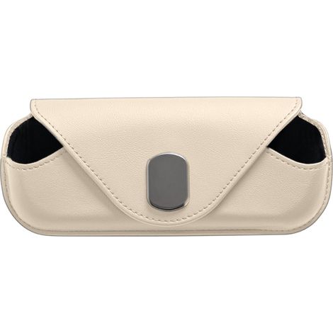 Sonnenbrillenhalter für die Sonnenblende im Auto, Aufbewahrungstasche für Sonnenbrillen mit Kartenfächern, praktisch zur Organisation von Gegenständen im Auto – beige (1/5)