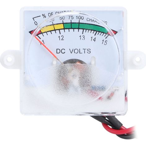 Voltmètre - Pour Pulvérisateur Électrique - Surveillance Tension Batterie - Usage Agricole Jardinage - 1 Pièce (1/5)