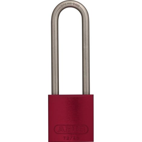 ABUS Vorhangschloss Aluminium 72IB/40HB75 rot vs. (1/5)