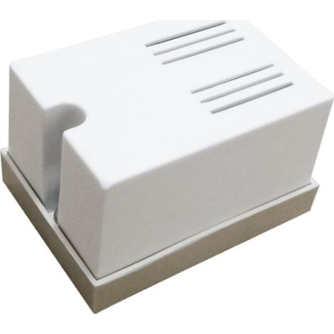 Timbre zumbador Blanco 80 dB Conexión Hilos 230V (1/2)