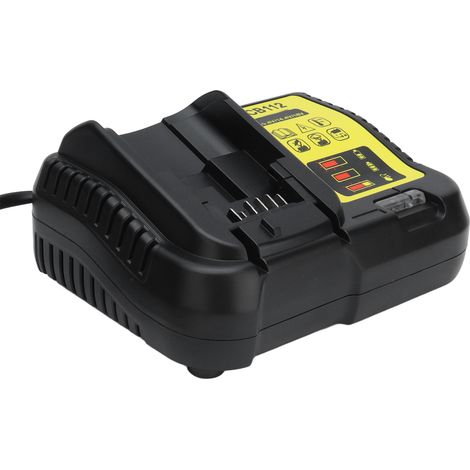 Chargeur Universel pour Outils sans Fil 10.8V-18V Lithium, Alimentation AC 100-240V avec Fiche UE
