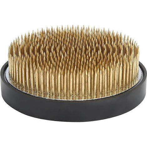 Support de composition florale Kenzan 454 aiguilles, porte-fleurs rond en métal, accessoire d'ikebana pour arrangements, outil de fixation, fournitures de fleuriste (1/5)