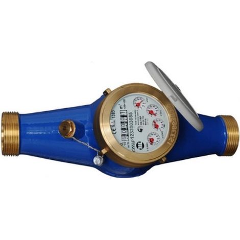 CONTATORE PER ACQUA A GETTO MULTIPLO CON RULLI PROTETTI CMS 2&quot