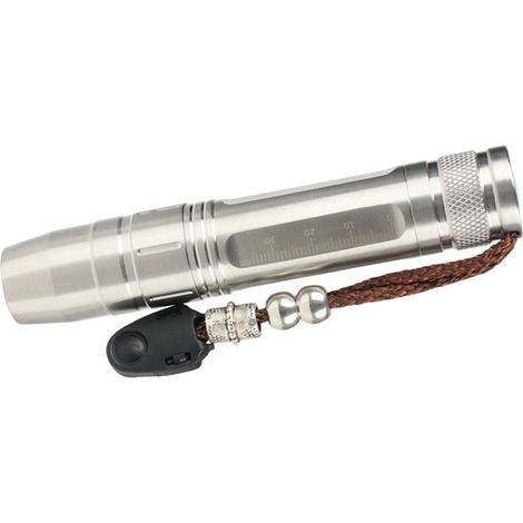 Jade flashlight, stainless steel torch, 3 light sources, super bright evaluation detection lamp for jewelry, gemstones, amber, emerald (1/5)