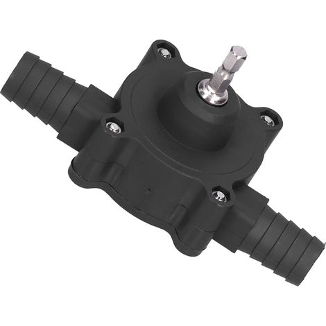 Pompe à main électrique auto-amorçante portable pour le transfert d'eau, le pétrole, le kérosène et le diesel. Fonctionne avec du pétrole, du kérosène et du diesel.