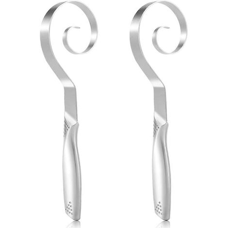 2 pièces pâte whisk seamless pâte whisks 10 inches danish pâte whisk acier inoxydable bread whisks whisking outils