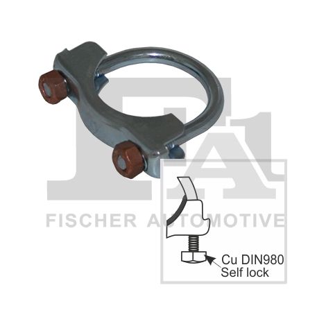 Raccord de tuyau, système d'échappement FA1 921-938 1096816 XS5J5A233AA