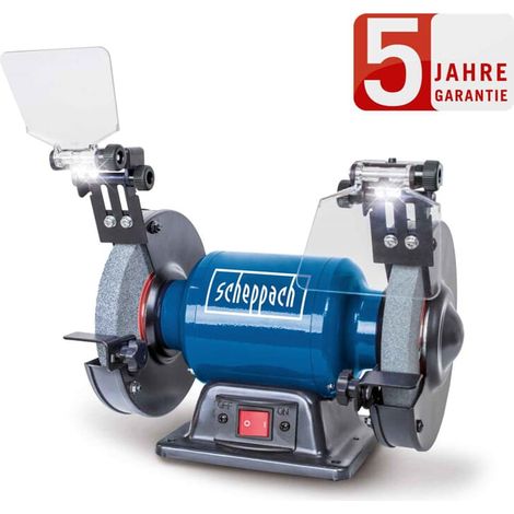 DOPPELSCHLEIFER SCHLEIFBOCK TISCHLEIFMASCHINE ø150mm 400 W 230V SCHEPPACH SM150L