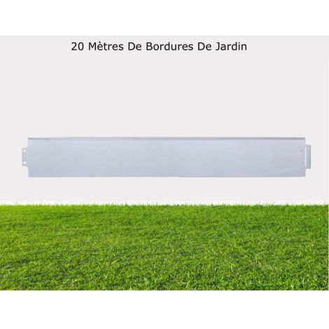 Bordures De Jardin, En Métal, à Clipser, Longueur De 20 Mètres. (1/5)