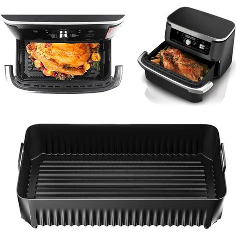 Moule silicone air fryer Ninja Foodi Flex 10,4L AF500EU accessoire Ninja Foodi Max (1/5)